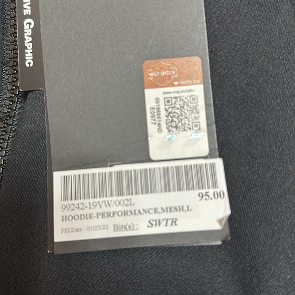 Jacket/ hoodie Harley Davidson - Picture 6 of 6